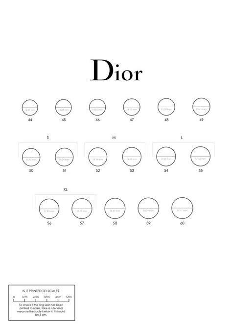 dior logo rings|Dior ring size guide.